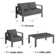 Arnhildur 4 - Person Patio Conversation Sets with Cushions
