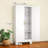 GEITIN 61"H Metal Kitchen Storage Cabinet Pantry Storage Cabinets With 2 Door And 3 Adjustable Shelves-814540569