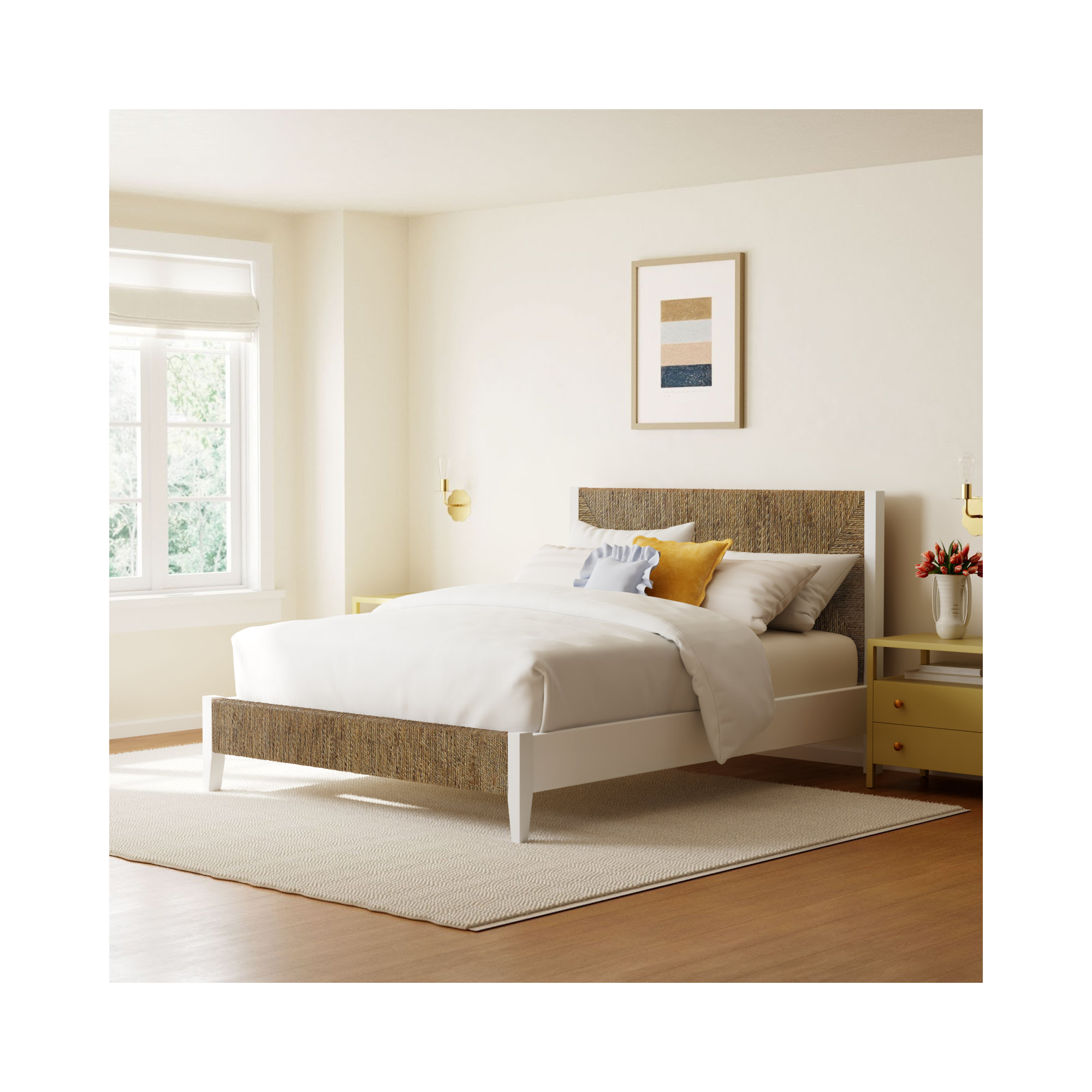 Lana Woven Bed, Queen