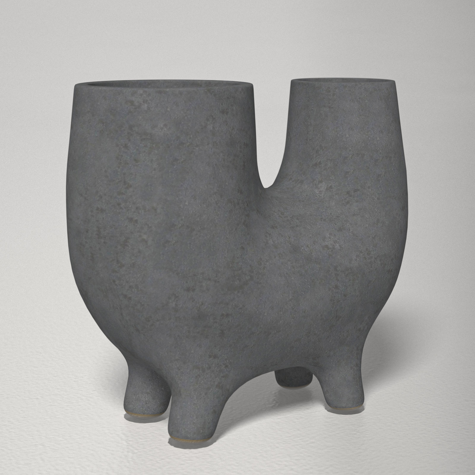 Iro 8.05'' Handmade Stoneware Table Vase