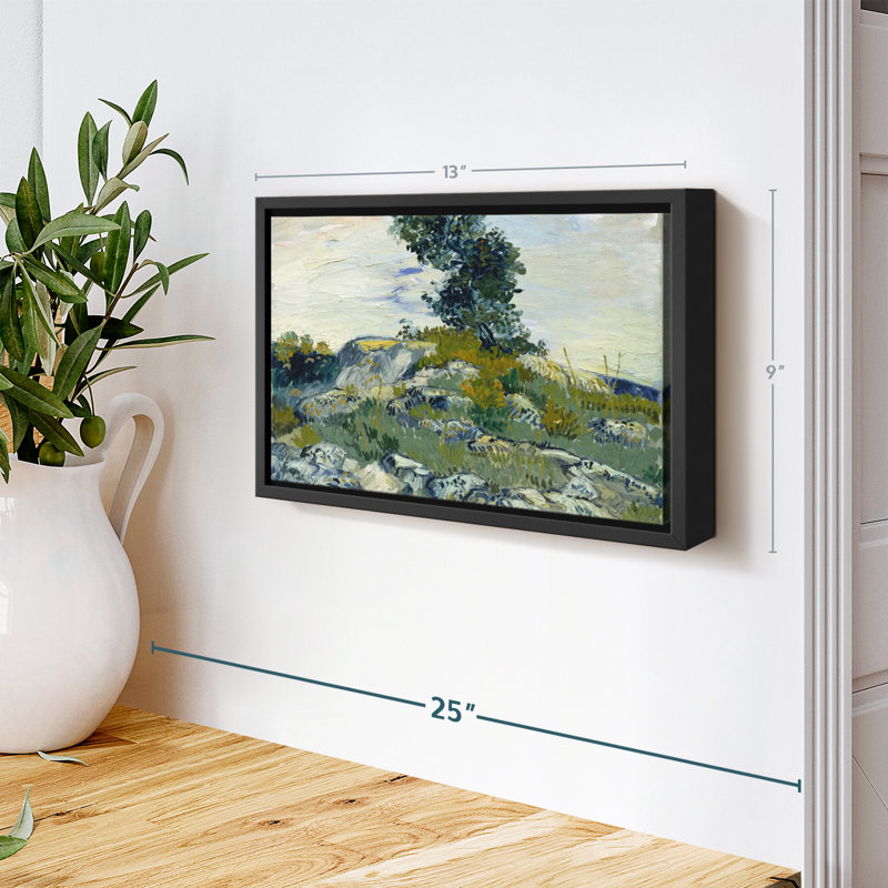 «The Rocks Canvas Print»