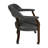 Faux Leather Swivel Armchair-89156570-89161553