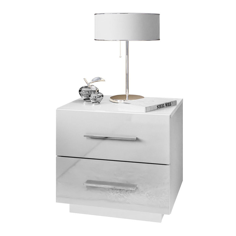 Varonique 2 Drawer Bedside Table