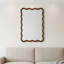 Miroir décoratif rectangulaire en bois massif ondulé, pour chambre à coucher, salle de bain, salon, vestibule-1539326918-1539636811