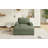 42.8" Oversized Chaise Lounge Chair With Storage Ottoman, Corduroy Sofa Bed With Cup Holders & USB Charging Port, Upholstered Sleeper Chair, Deep - Seat Reading Couch For Living Room, Bedroom-1511680879