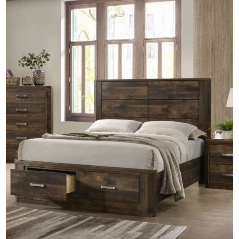 Elettra Platform Storage Bed, Queen