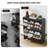 12 Pair Shoe Storage Cabinet With 2 Flip Drawers-2024218349