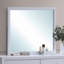 Miroir moderne, blanc
