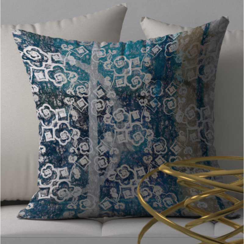 Housse de coussin carrée/insert, 18 po x 18 po