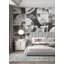 Murale gris anthracite Brushstrokes-87893613