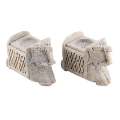 Porte-bougies chauffe-plat Novica