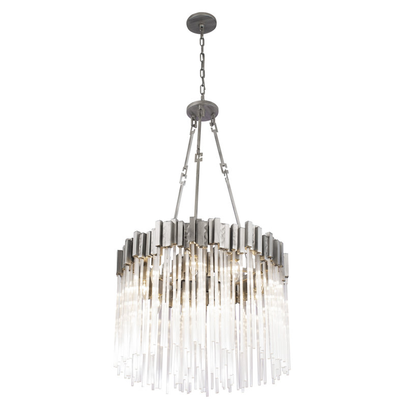Matrix Chandelier - 25"D x 25"W x 27.5"H - Rainy Night, Rainy Night