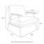 Ensemble de 2 fauteuils en cuir Avers Vegan-101549721