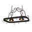 Elana Steel Handcrafted Rectangle Hanging Pot Rack