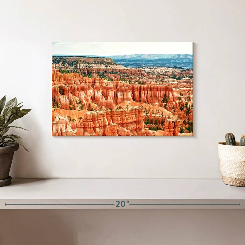 Vue matinale d'Alvord Bryce Canyon, H 8 po x l 12 po