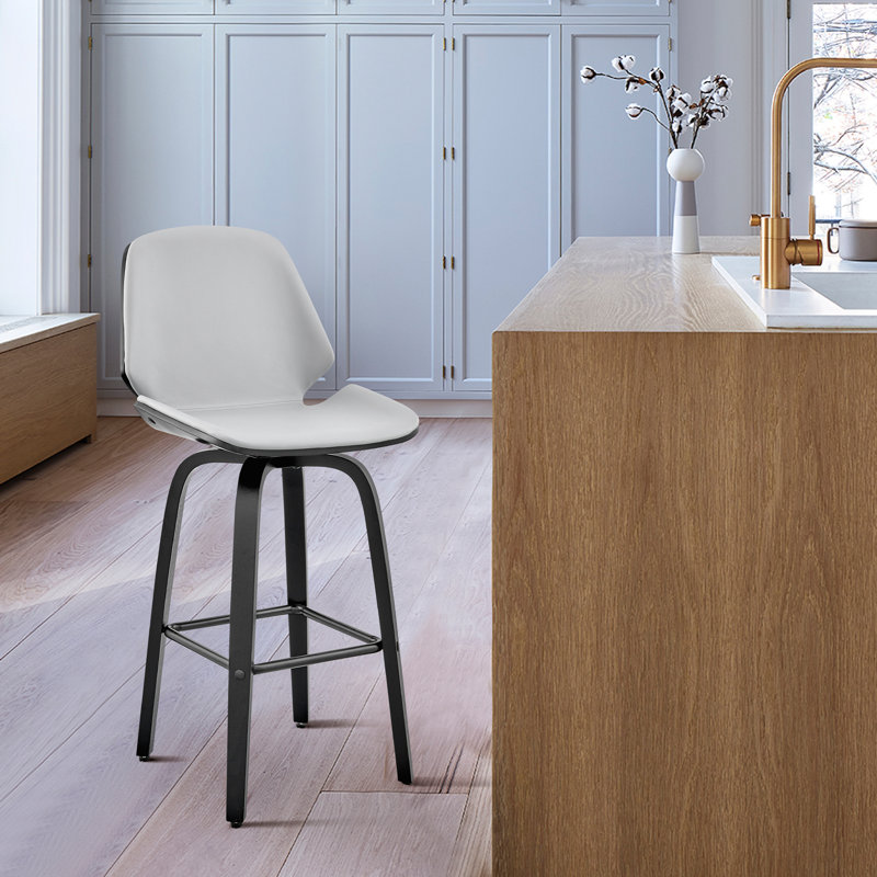 Tabouret de bar Altherr Mid-Century, Gris, Noir
