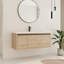 Ensemble de meuble-lavabo simple 48 po avec plateau en résine Blunham-652074058-671085541
