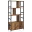 Bookshelf Engineered Wood Freestanding Tiered Home Shelving Living Room-186153382-186153402