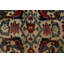 Tapis de la laine rouge/beige 3 pi x 12 pi 11" one-of-kind à la main noué la 1940s bidjar Semmes