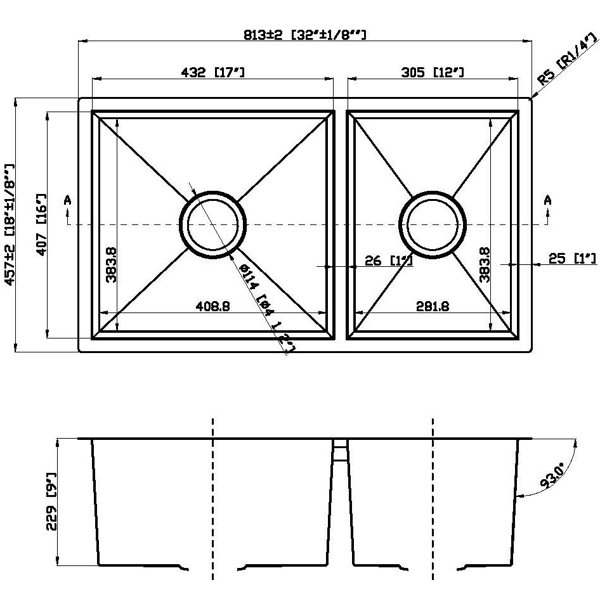 Dimensions du produit
