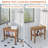 18.98'' W Bamboo Shower Bench-1864458747