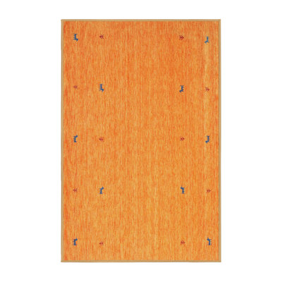 Tapis orange Latricia