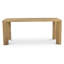 Segment Solid Oak Dining Table-765442928