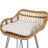 Of Two Outdoor With Water- Cushions - Modern Twist, 28.75 Inch Seat Faux And Classic Look, Inches