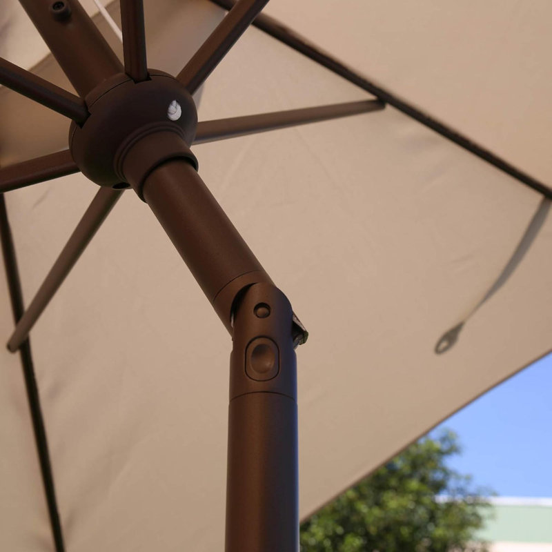 Parasol de marché 4,00 po Jaquai, Beige