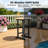 3-Piece Patio Bar Set, Outdoor HDPE Adirondack Chairs With Table-1048618029