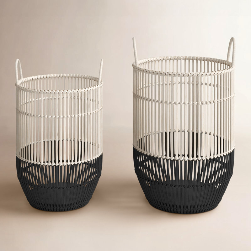 Joss & Main Bamboo Decorative Basket