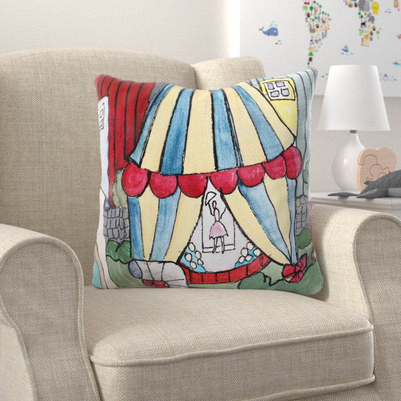 Tallassee Solid Colour Outdoor Reversible Throw Pillow, Microsuede, Indoor
