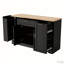 Buffet de rangement multifonctionnel, table de salle à manger extensible, tablettes réglables, support coulissant à 3 niveaux, rangement pour îlot de cuisine, salle à manger, salon-307471137
