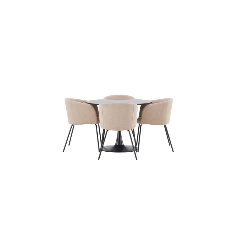 Burton 4 - Person Dining Set