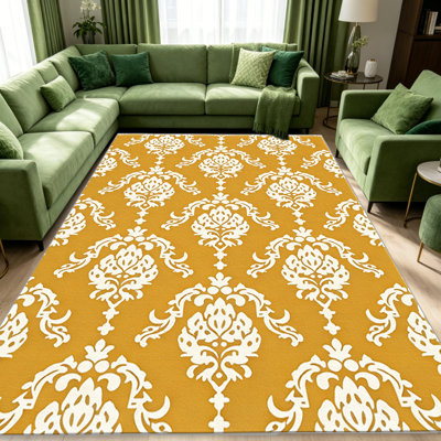 Tapis Blue Diamond pour le salon, doux et confortable, convient à toutes les saisons, facile à entretenir, tapis de sol intérieur lavable à la machine, sous la table de la ferme convenant à la chambre à coucher, à la salle à manger, au bureau, au balcon, au patio