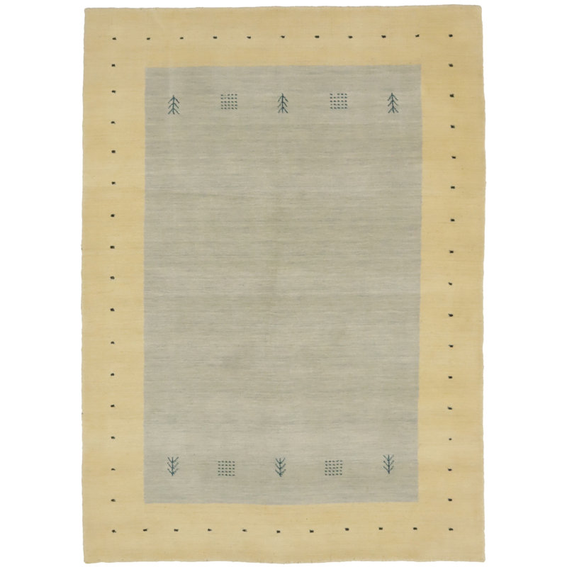Tapis oriental beige 5 x 7 po Lori Gabbeh