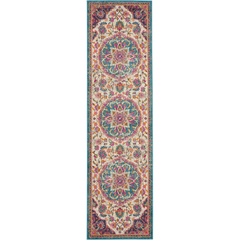 Verda Oriental Indoor Rug, Runner 2'2" x 10'