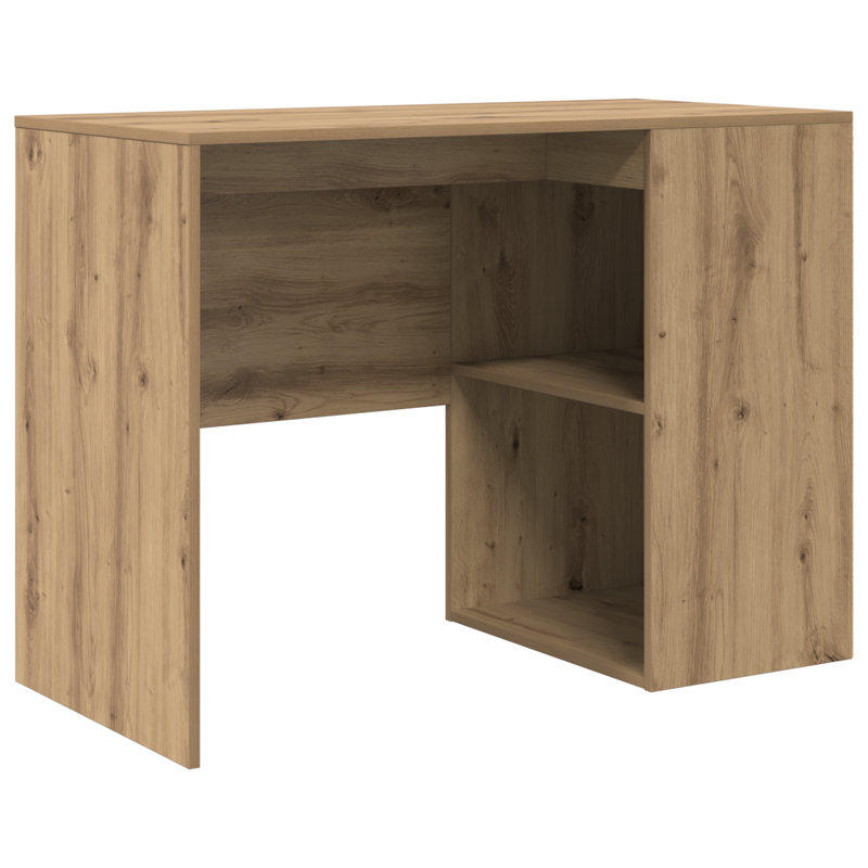Writing Desk Engineered Wood Medium Writing Desk, Artisan Oak