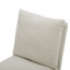 Chaise d'appoint rembourrée avec roulettes Alayaa-99840925