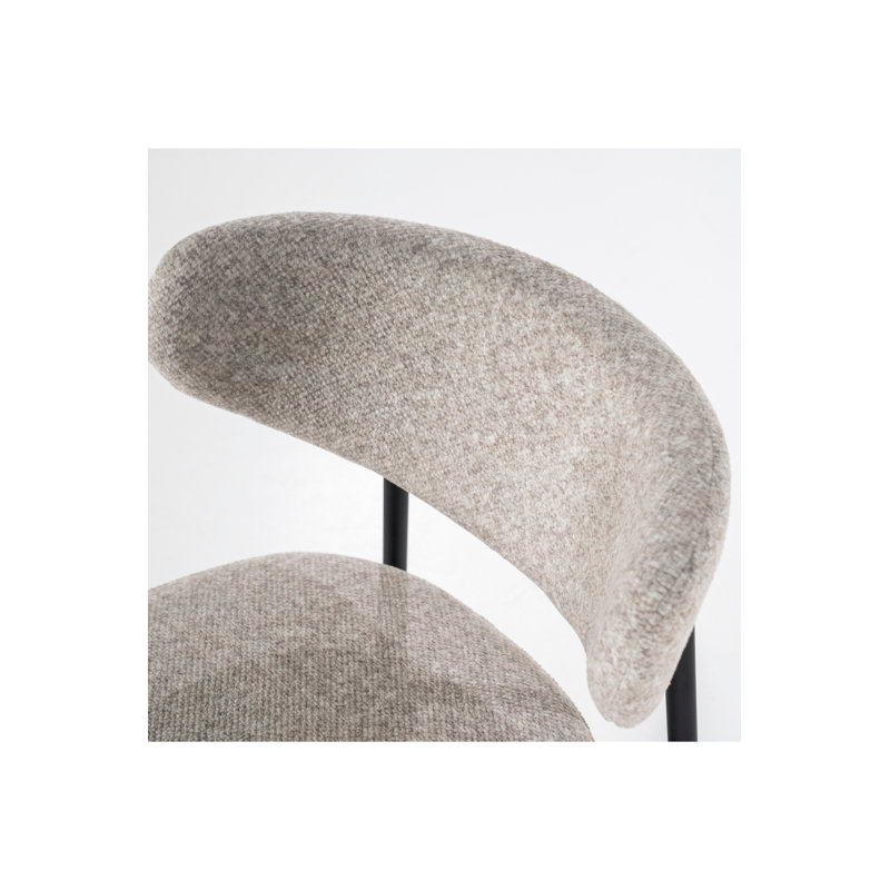 Dining Chair Upholstered Dining Chair, Beige