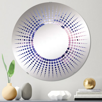 Tons gris anthracite profond représentant des papillons - miroir décoratif en étoile MIR107649 C