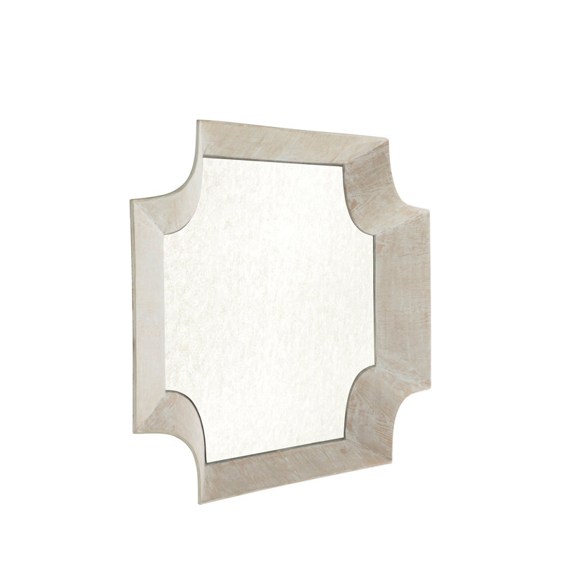 Miroir Farris - Blanc, Argent