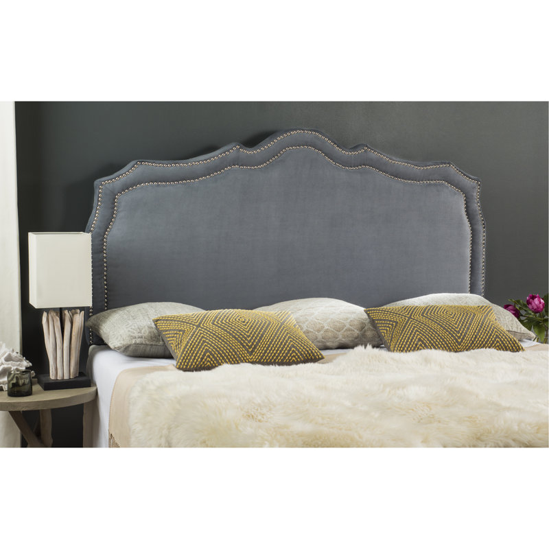 Dehaven Upholstered Headboard, Taupe, Twin