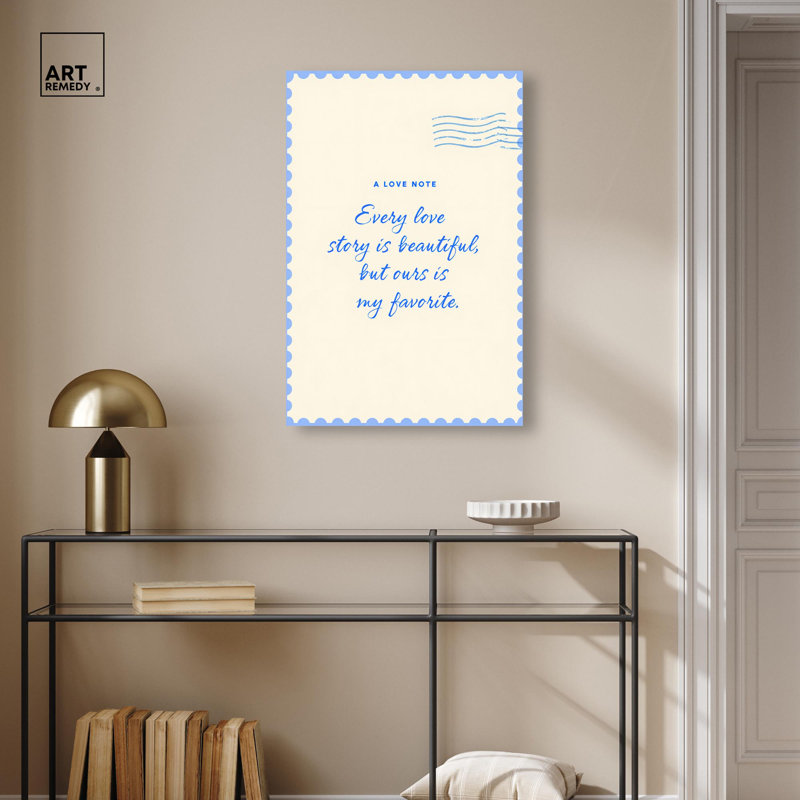 «Our Beautiful Tale», reproduction d'art sur toile par Art Remedy, H 30 po x l 20 po, Toile tendue avec châssis