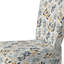 Chaise d'appoint rembourrée bohémienne et éclectique Monochot botanique