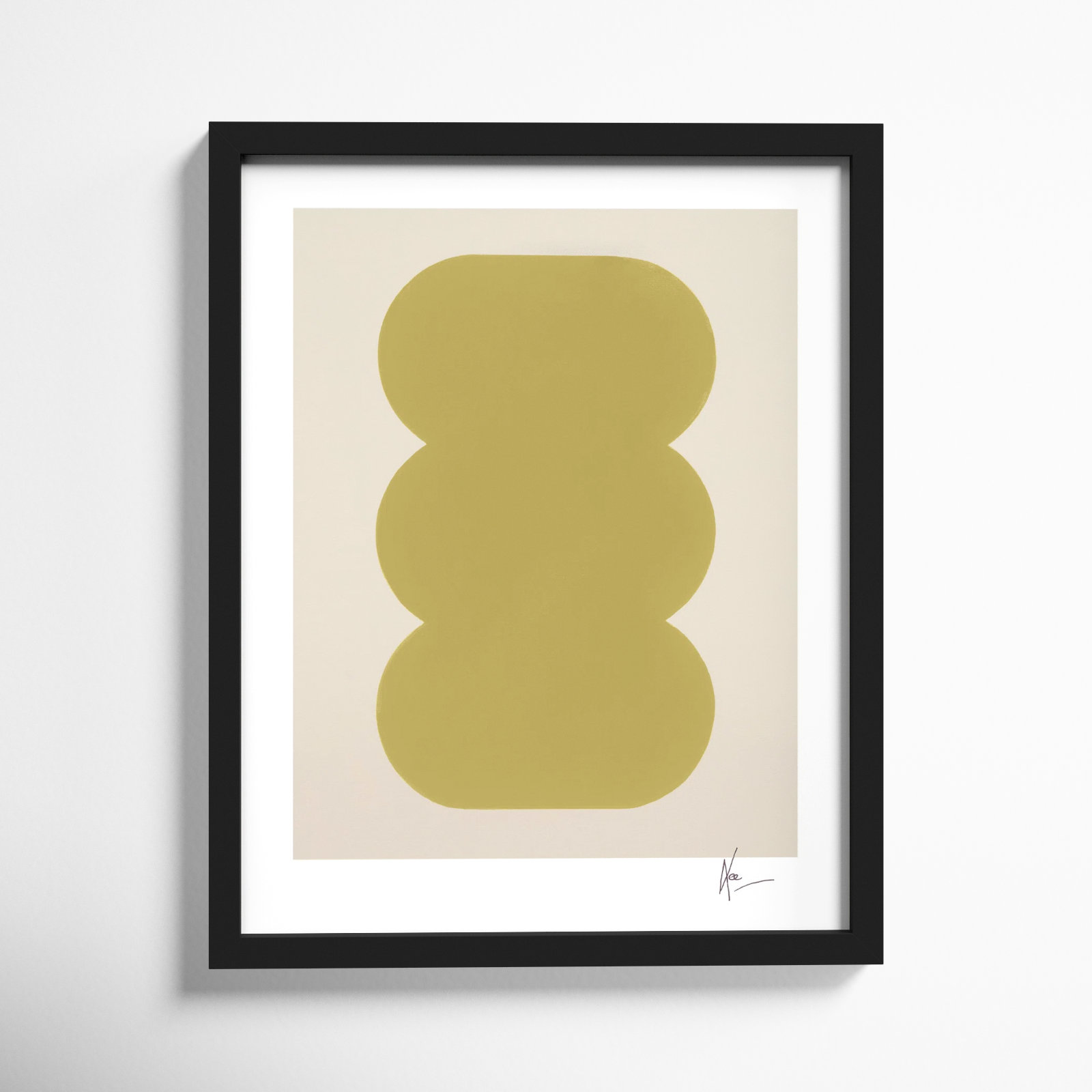 Keyhole 4 by Lee Lessem, Black Framed, 25" H x 20" W x 1.25" D