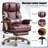Big and Tall Office Chair, Heavy-Duty Executive Office Chairs with Adjustable Lumbar Support and Footrest-1564202577
