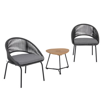 Ensemble de conversation extérieur 3 pièces
