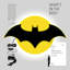 Enseigne lumineuse 15,57 "Batman Batel