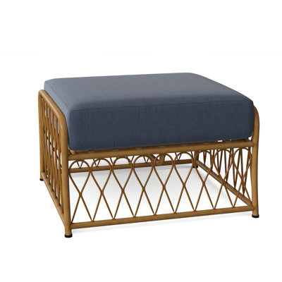 Cane Outdoor Ottoman